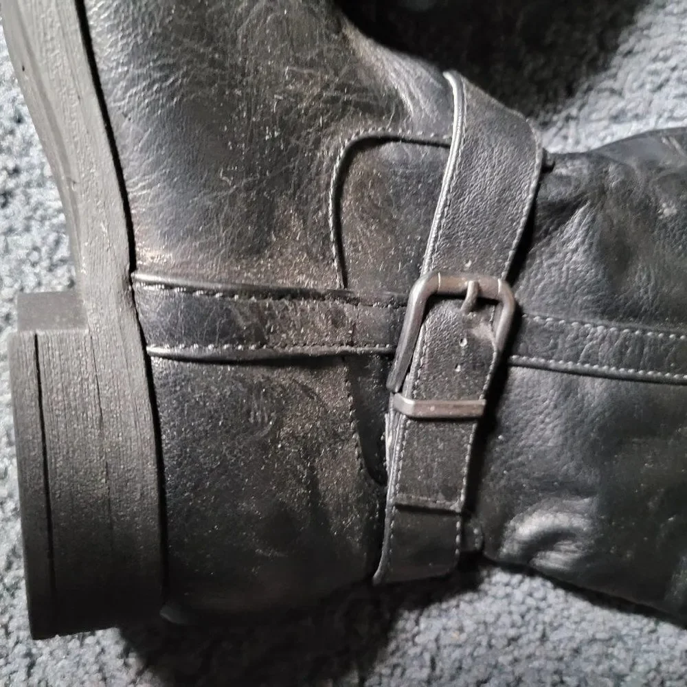 Croft & Barrow Womens Annie Riding Boots Size 8 W
